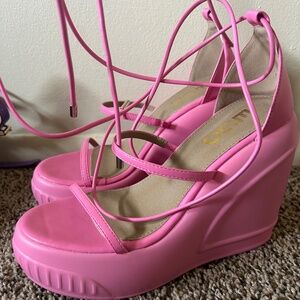 EGO Pink Tea Party Heel